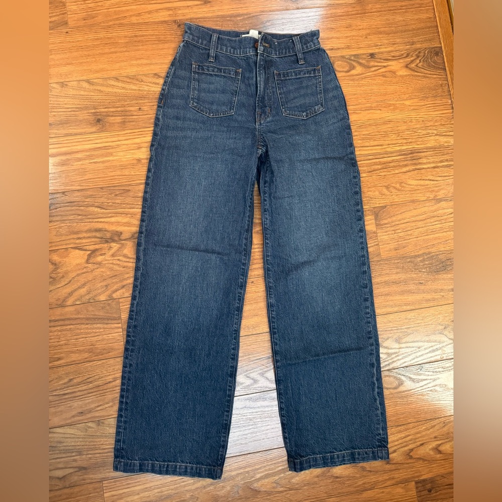Madewell The Perfect Vintage wide leg jeans size 24
